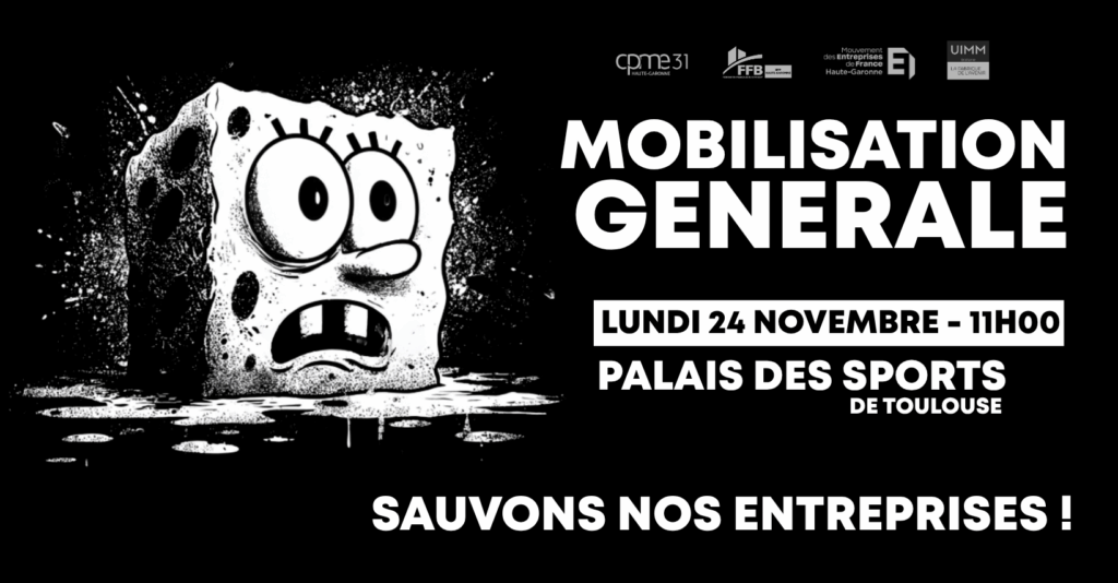 Mobilisation générale 24/11 CPME Occitanie
