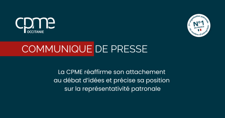 Communiqué de presse CPME clarification débat LFI