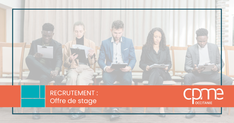 Offre de stage administratif CPME Occitanie