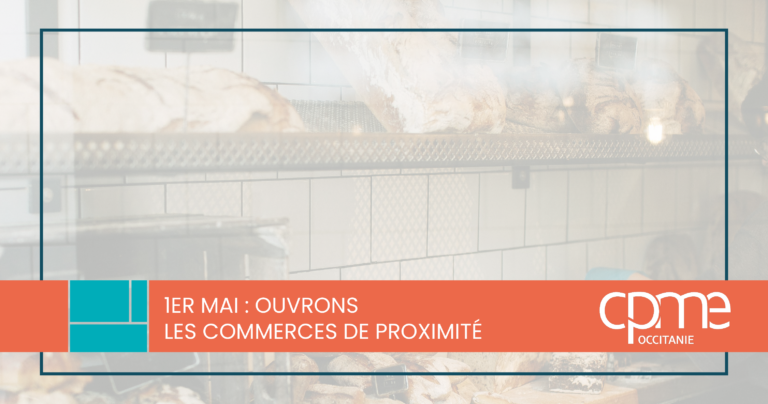 1er mai : la CPME soutient l'ouverture des commerces de proximité
